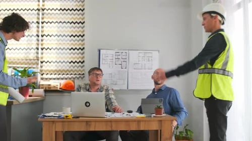 Dispute Quickly Escalates Worksite Conflicts Intensify Rapidly Construction Disagreements Cause