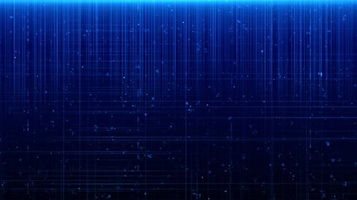 Modern Abstract Digital Technology Background Innovation Cyberspace Particles Data Network