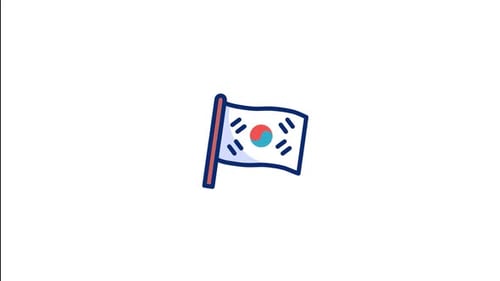South Korea Animated Icon