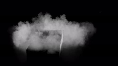 Mojave Collection: Dust colliding with the surface from above creating a smoke effect shot at 120fps