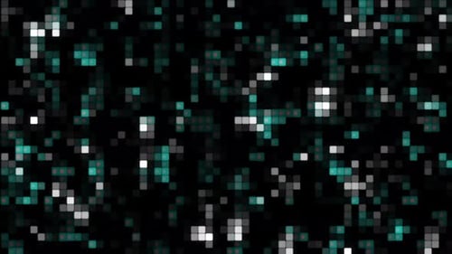 Digital Pixel Grid Loop Background Animation