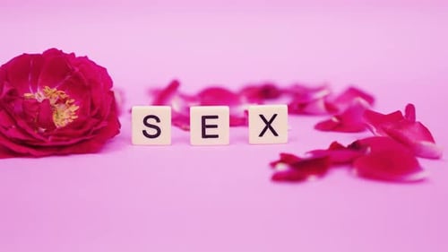 Word SEX on scrabble