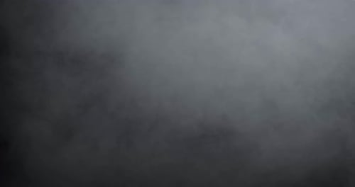 Slow Moving Soft Fog on Dark Background