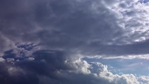 High Altitude Clouds In The Sky