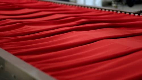 Mass Production Fabric Line in Textile Factory