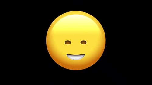Happy Emoji Face Expression Animation