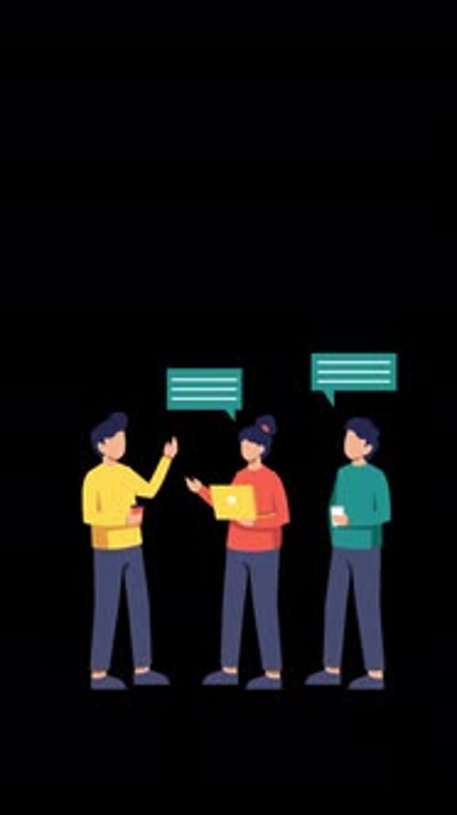 Partner Discussion Business Projects Alpha Channel
