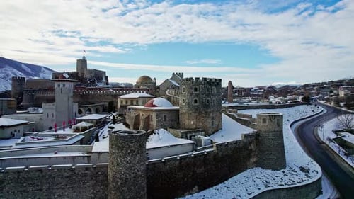 Rabati Castle at the Winter
