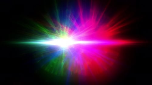 RGB Fast Light Streaks and Trails