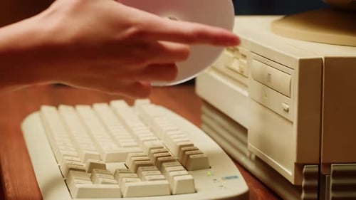 Verwenden von CD Circle Disk für alten Computer