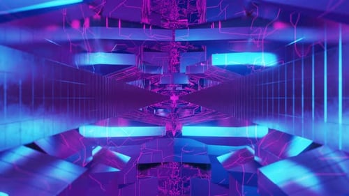 Paysage du jeu vidéo VJs Retrowave VJ,