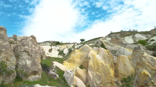 Cappadocia's Carved Rocks and Natural Landscape