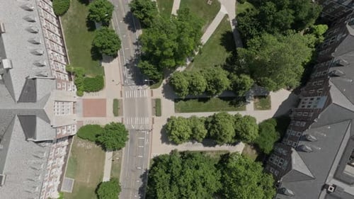 Michigan State University Aerial Drone Physics rd lowering down