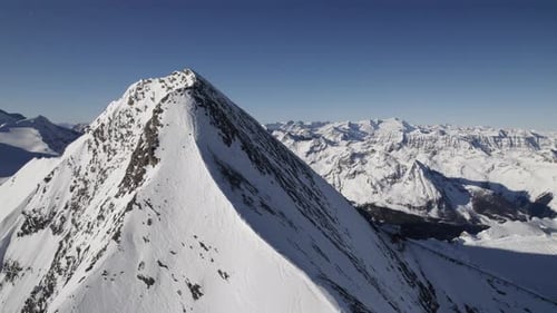 Steep skiing heights of Kitzsteinhorn alps Tauern Austria