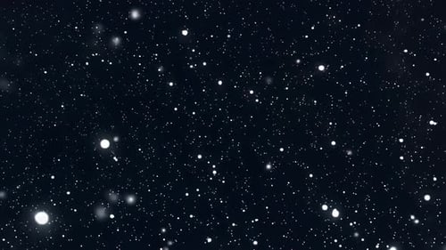 Deep Space Starry Night Hintergrundschleife