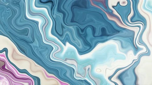 Dynamic Abstract Liquid Marble Swirl Motion Graphic