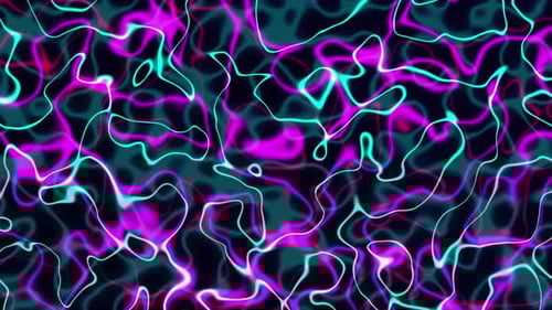 Abstract Neon Energy Flowing Lines Background