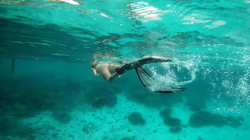 Totally at one with the water
