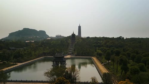 Bai Dinh Pagoda Buddhist Temples In Ninh Binh Province, Vietnam