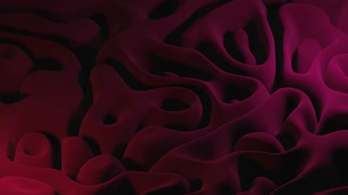 Burgunderrote Infinity Kisel Waves VJ Loop-Hintergrundanimation in 1080HD