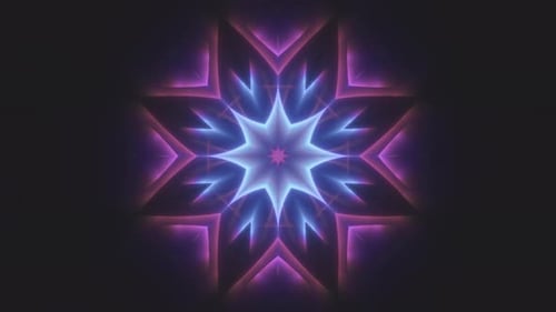 Animated Light Burst Background
