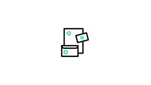 Animated Mail and Document Icon