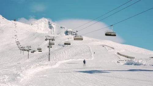 Timelapse Tetnuldi Ski Resort In Georgia (Zoomin)