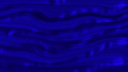 Abstract Blue Wavy Lines Fluid Animated Background Loop
