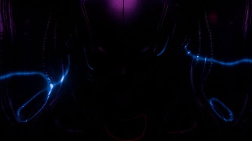 Scanning An Alien Sculpture Horror Loop