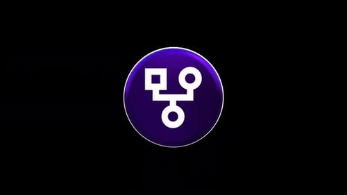 Modern 3D Rotating Technology Icon Animation