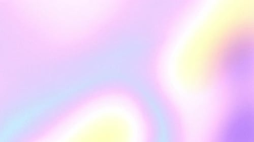 Abstract pastel rainbow gradient background with flowing drops motion