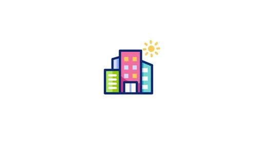 Icono animado empresarial