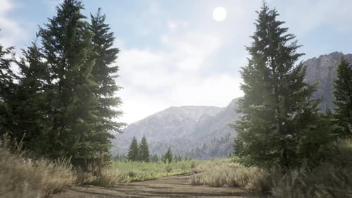 Mountain Village durante o dia 2K