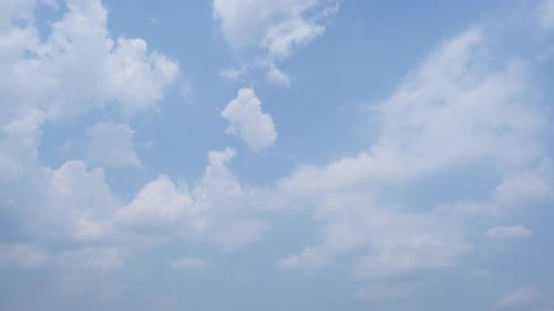 Beautiful Cloudscape with Blue Sky During Daytime