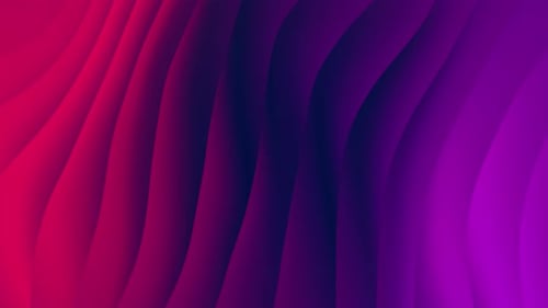 Arrière-plan animé abstrait de la courbe des vagues modernes 3D