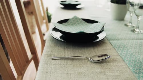Setting the Dining Table for Elegant Meal