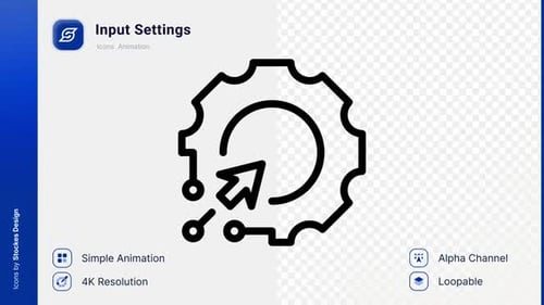 Animation Input Settings Icon