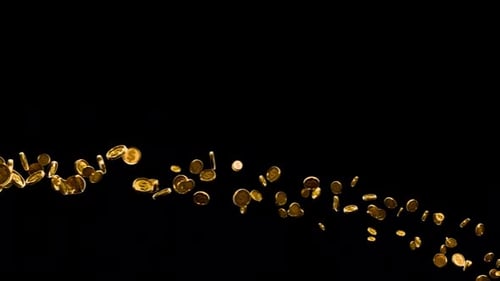 Goldmünze Rain 5