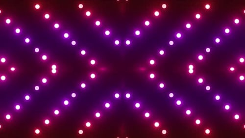 4 K Red Blue Flashing Lights Loop 6