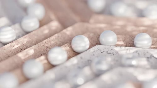 Marbles Path 3D-Schleifenanimation