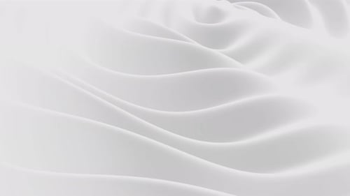 White Abstract Fabric Background Loop