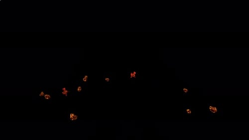 Dynamic Fire Bursts and Explosions Element Overlay