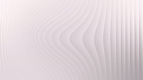 Abstract Fluid Wavy White Background Loop