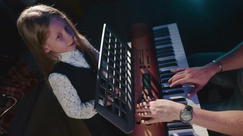 Child Masters Craft of Vocal with Mentor