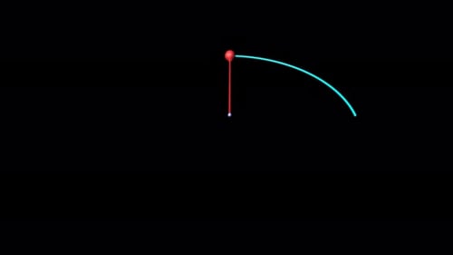 Abstract Circle Drawing Progress Loader Animation