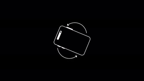 Animation zur Orientierung auf Mobilgeräten