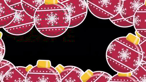 christmas transition 4k with alpha channel