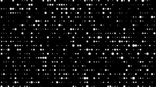 High Technology Dots Animation Bg