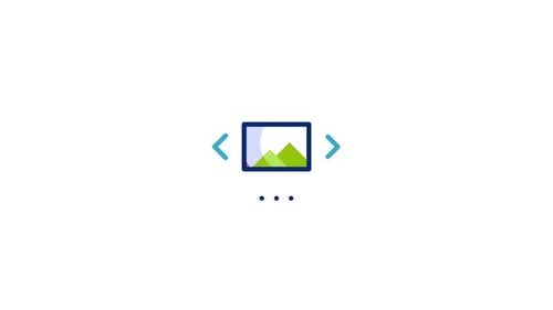 Icono animado de diapositivas
