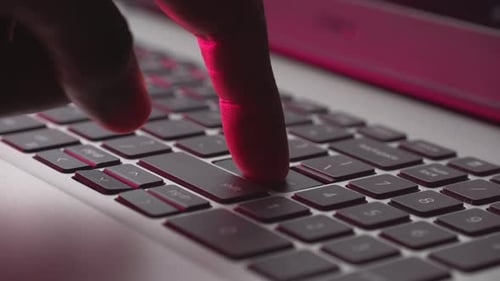 Laptop Keyboard Press and Detailed Laptop Keyboard
